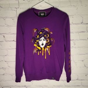 DENIM CITY SWEATSHIRT